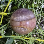 Amethyst Agate Sphere