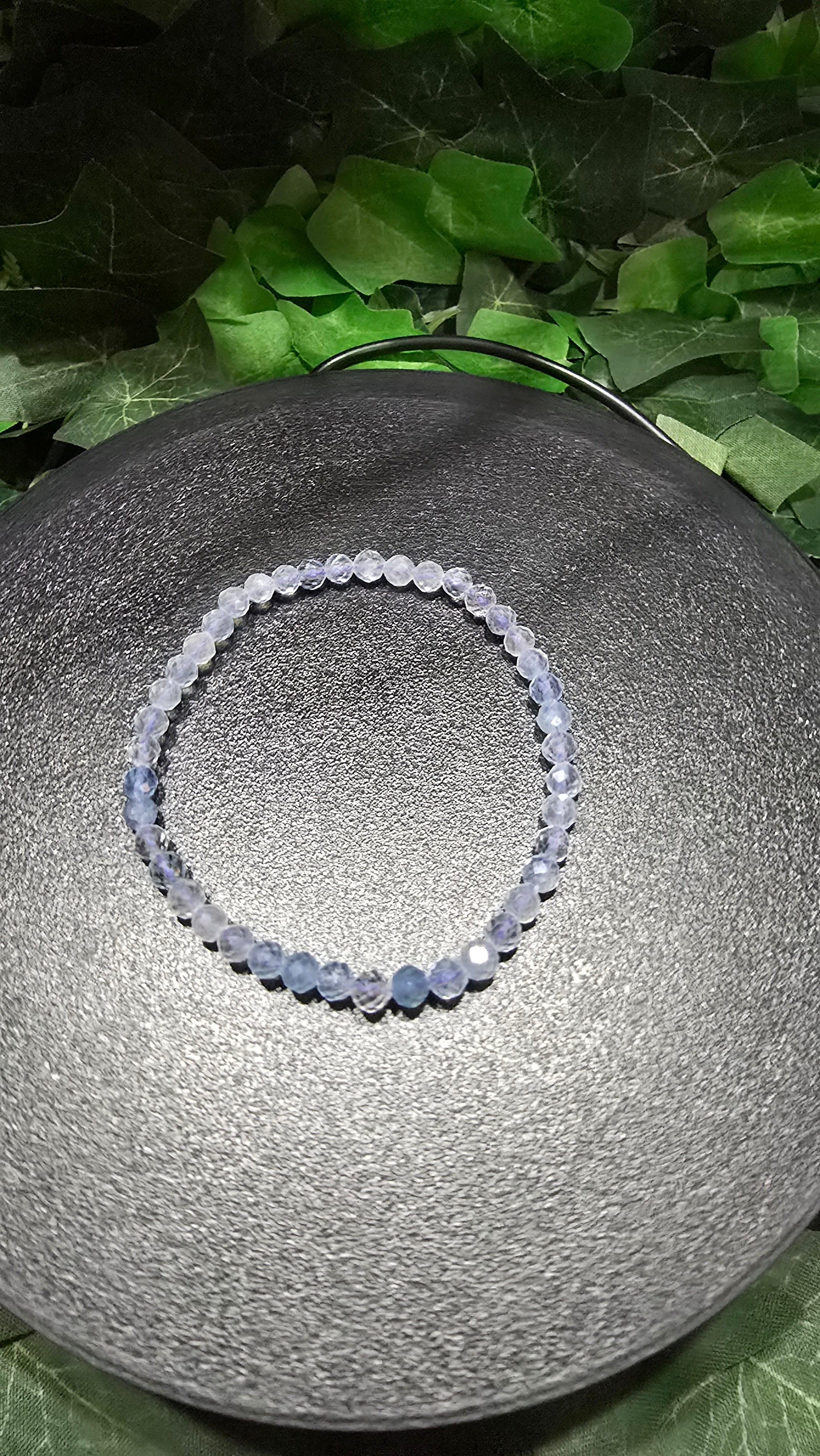 Aquamarine Faceted Bracelet