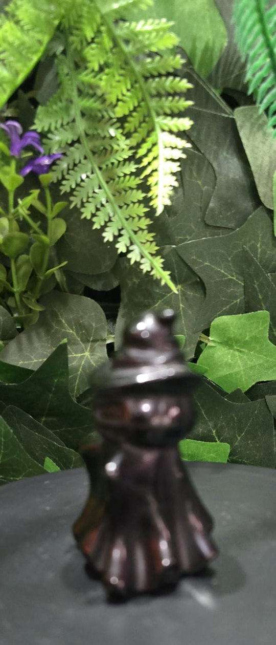 Black Obsidian Pumpkin head ghost