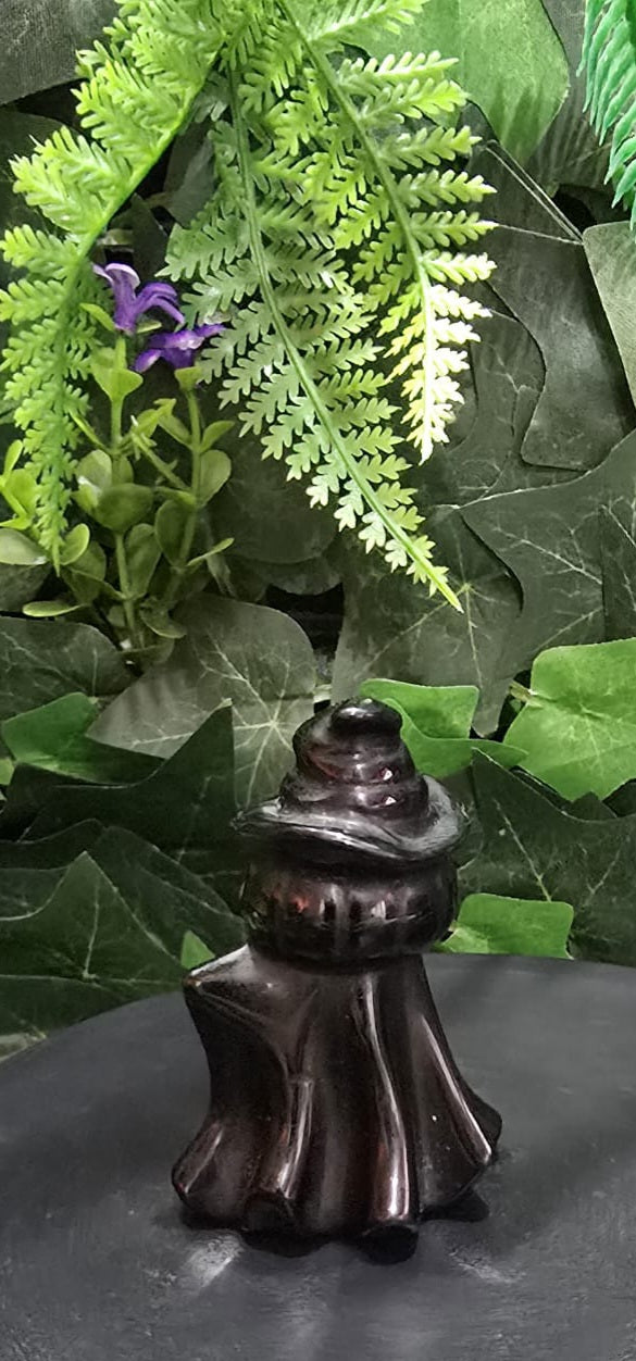 Black Obsidian Pumpkin head ghost