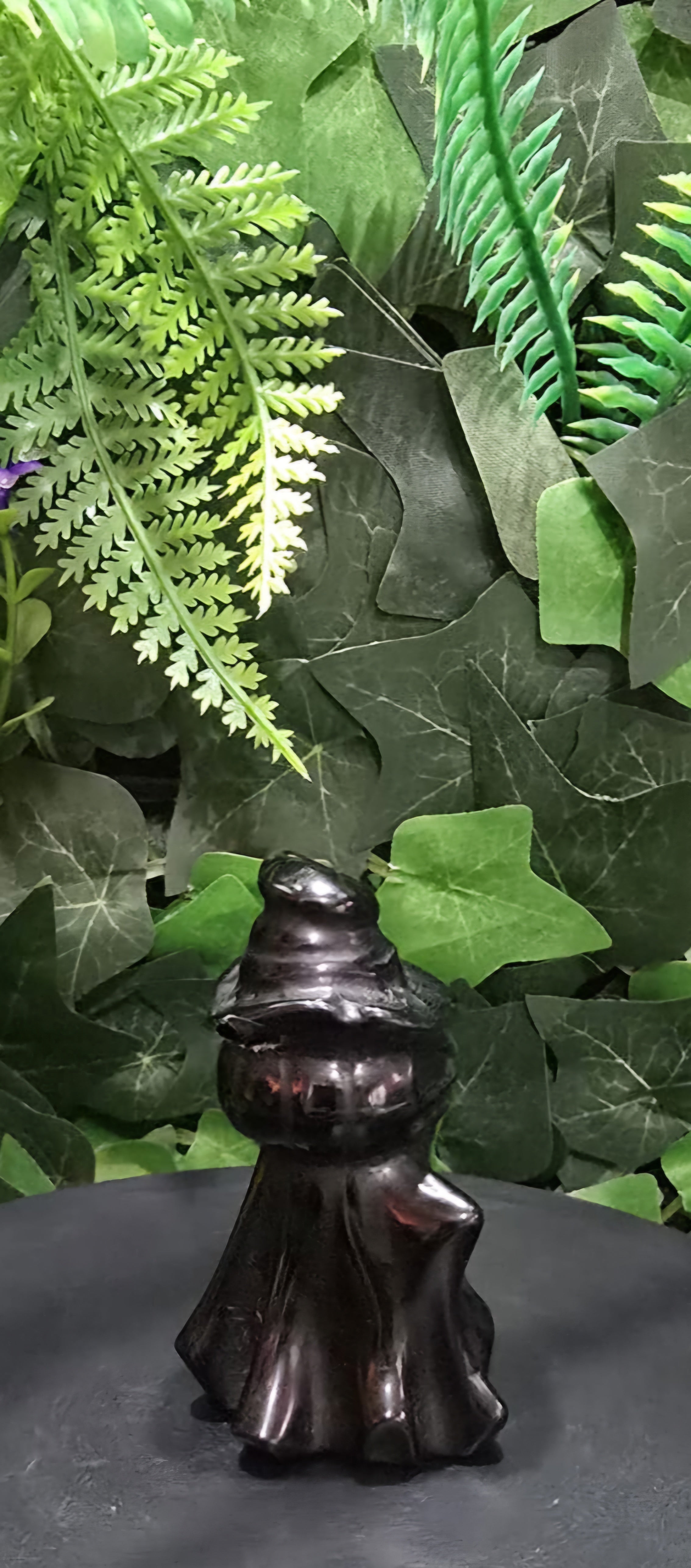 Black Obsidian Pumpkin head ghost