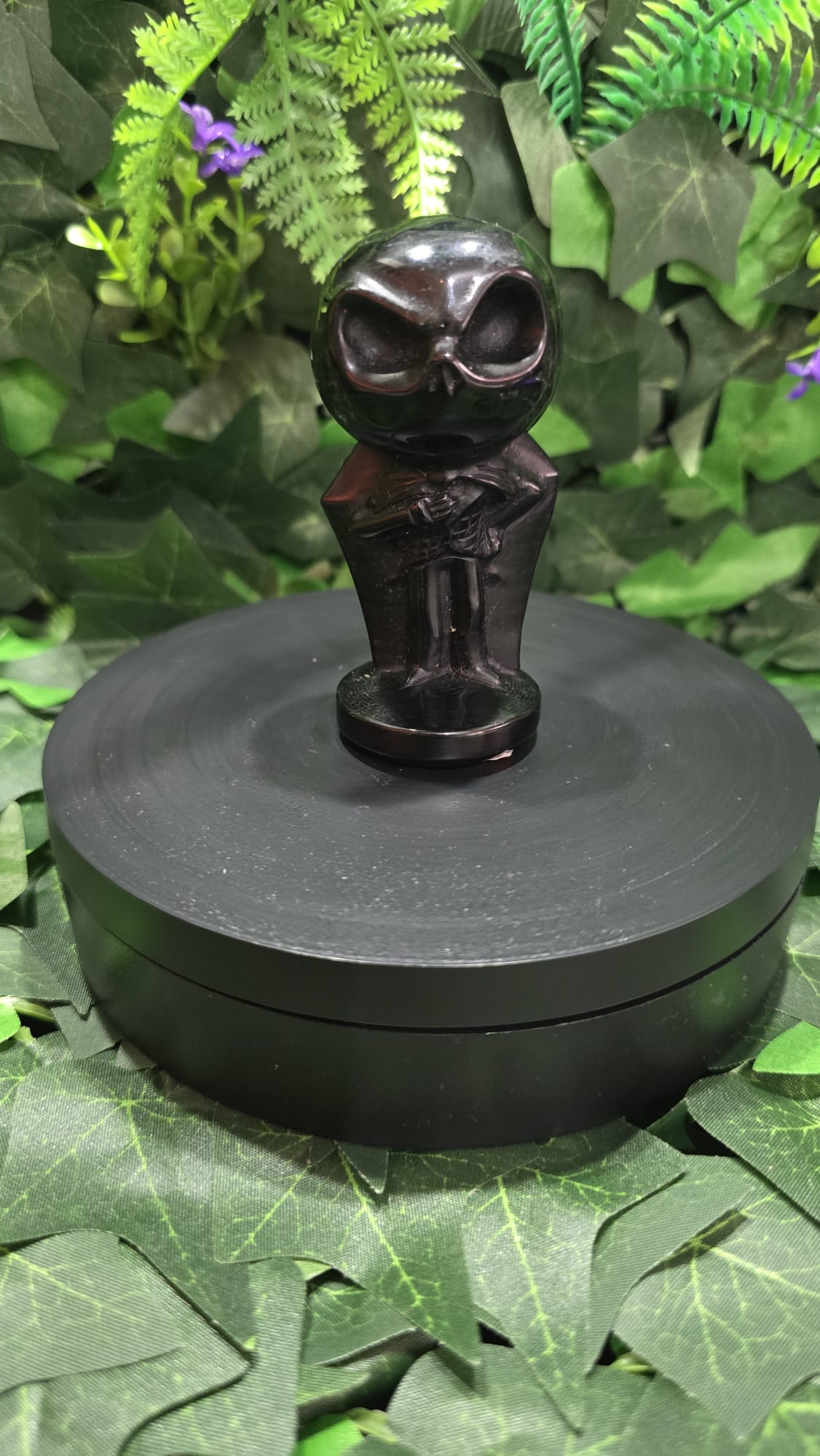 Black obsidian Jack skellington