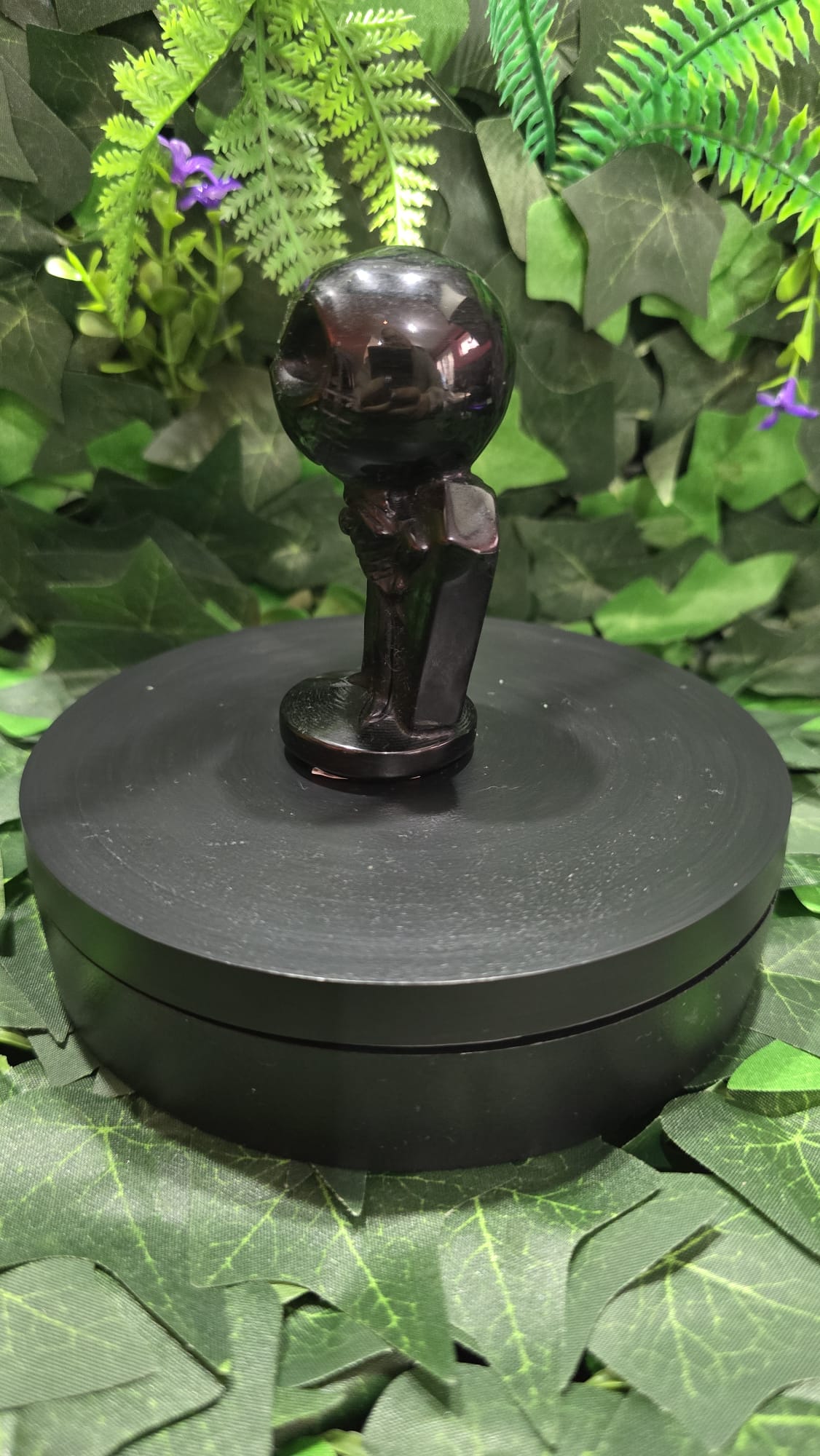 Black obsidian Jack skellington