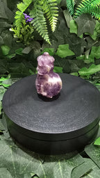 Amethyst creepy pumpkin