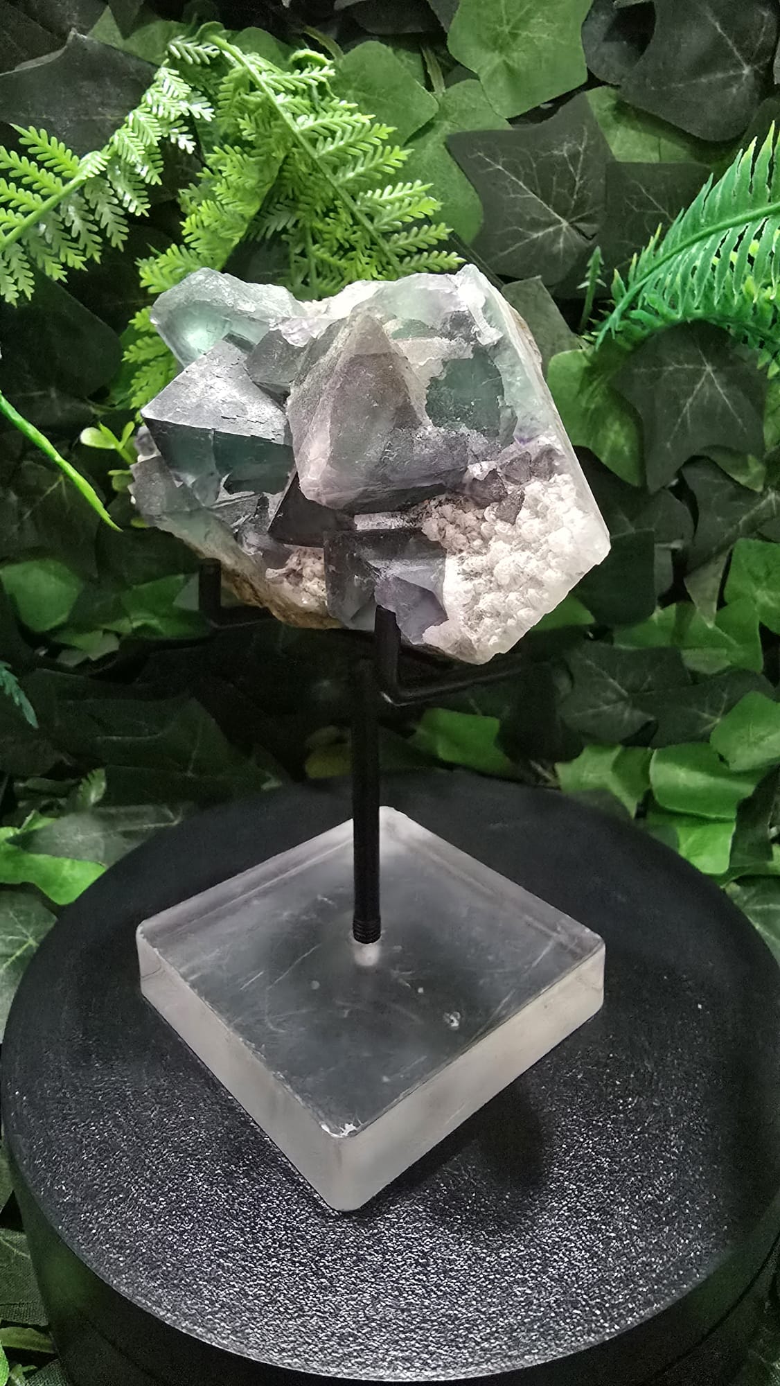 Green and purple Flourite