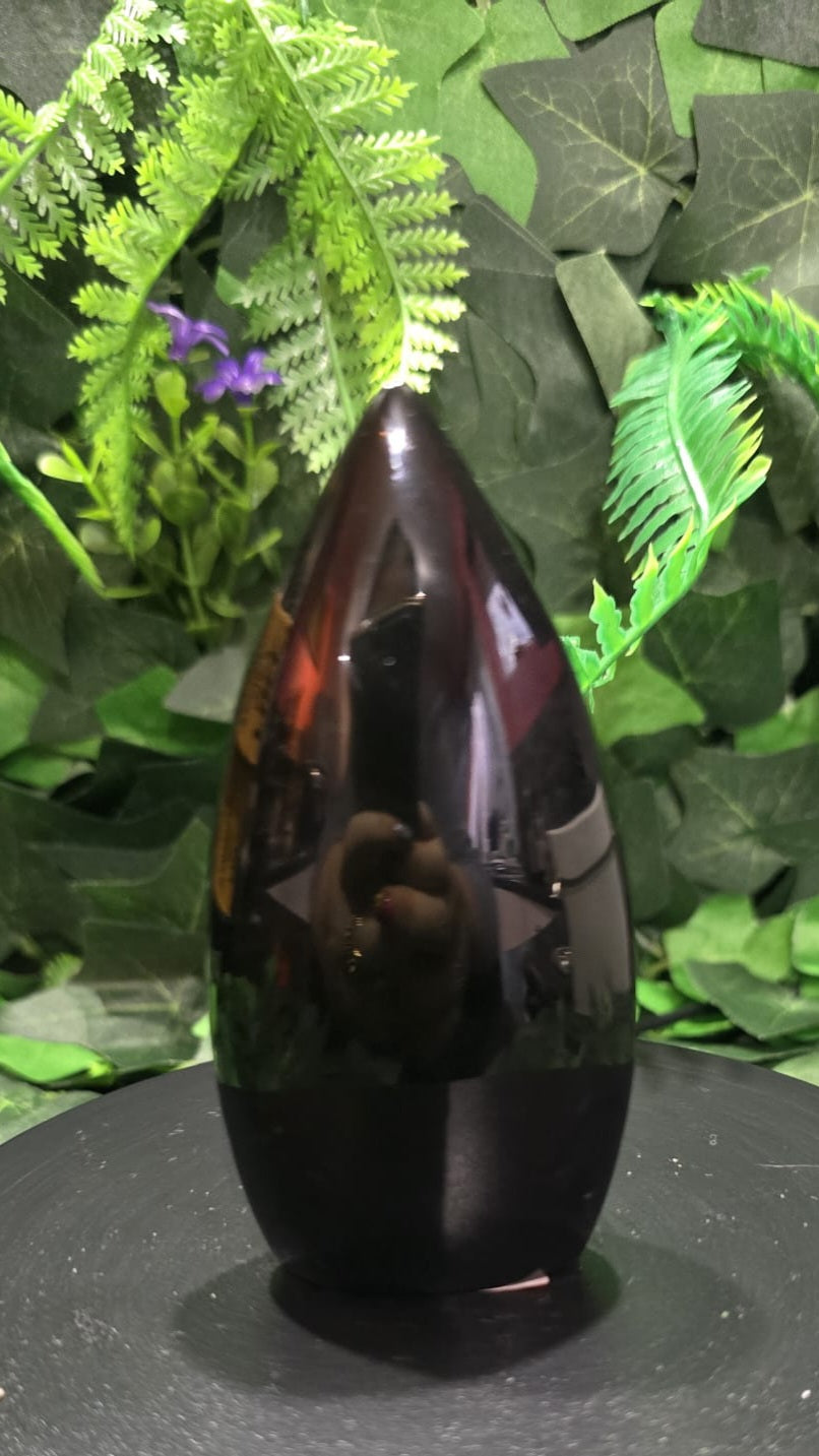 Rainbow Obsidian Teardrop