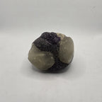 Amethyst Cupcake specimen with calcite