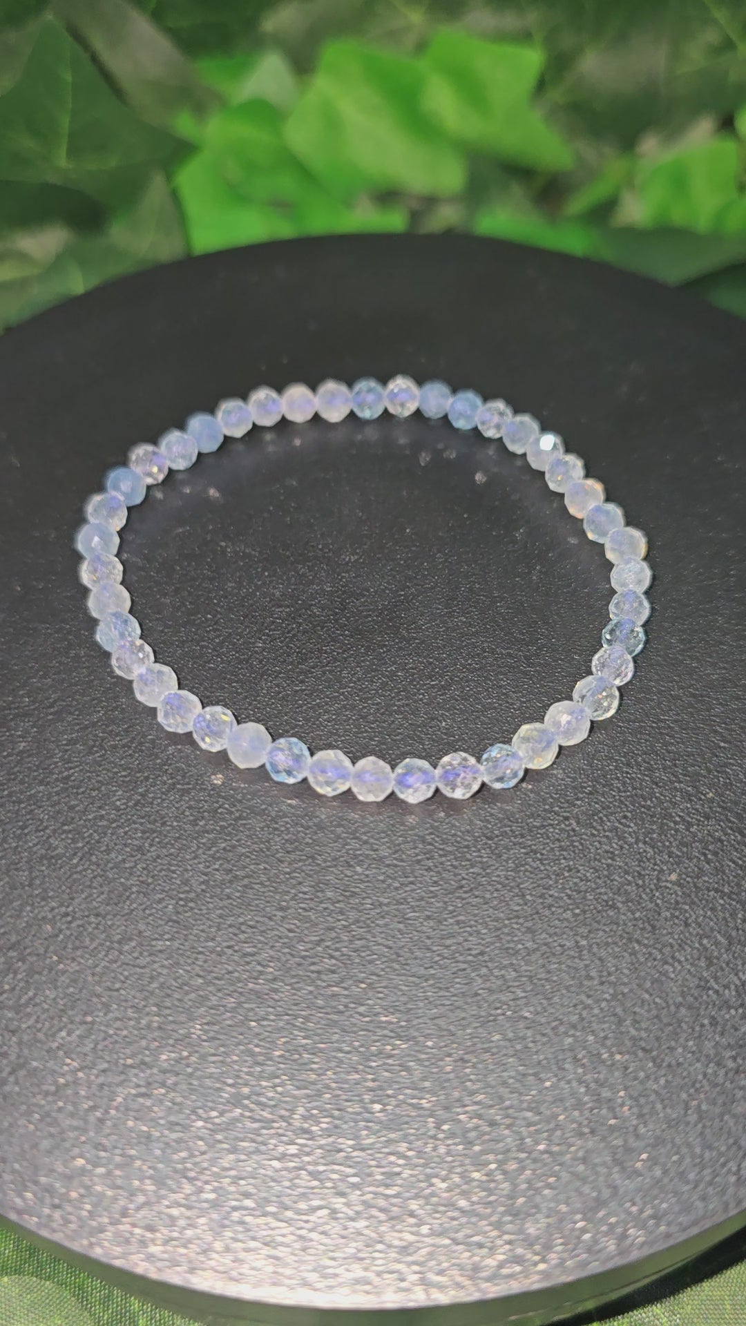 Aquamarine Faceted Bracelet